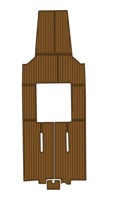 2008 Riddick 2290 Skiff Traction Mats Eva Foam Boat Flooring Marine Decking Hzchione Brown Black