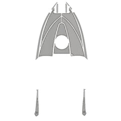 2010 Regal 2750 Eva Foam Boat Flooring Boat Decking Hzchione Medium Black