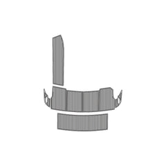 2020 Formula 350 CBR Swim Platform Cockpit Pad Teak EVA Foam Boat Decking Hzchione Light Gray Black