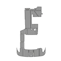 2012 Formula 350 SS Swim Platform Cockpit Pad Teak EVA Foam Boat Decking Hzchione Light Gray Black