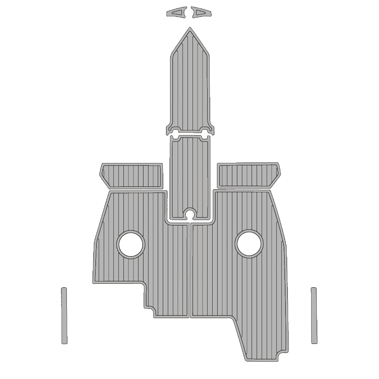 2011 Regal 2000 Eva Foam Boat Flooring Boat Decking Hzchione Medium Black