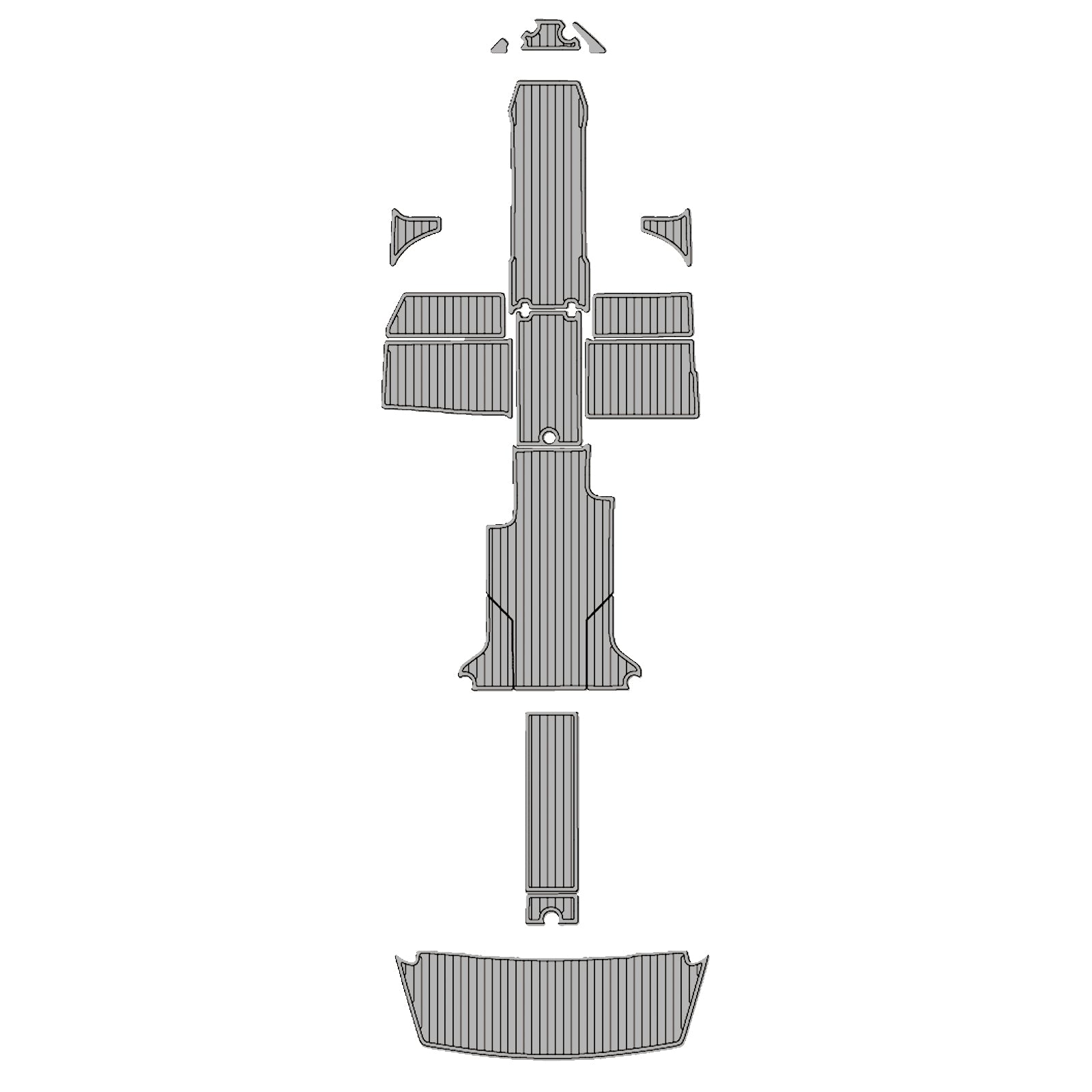 2019 Regal LS4 Surf Eva Foam Boat Flooring Boat Decking Hzchione Medium Black