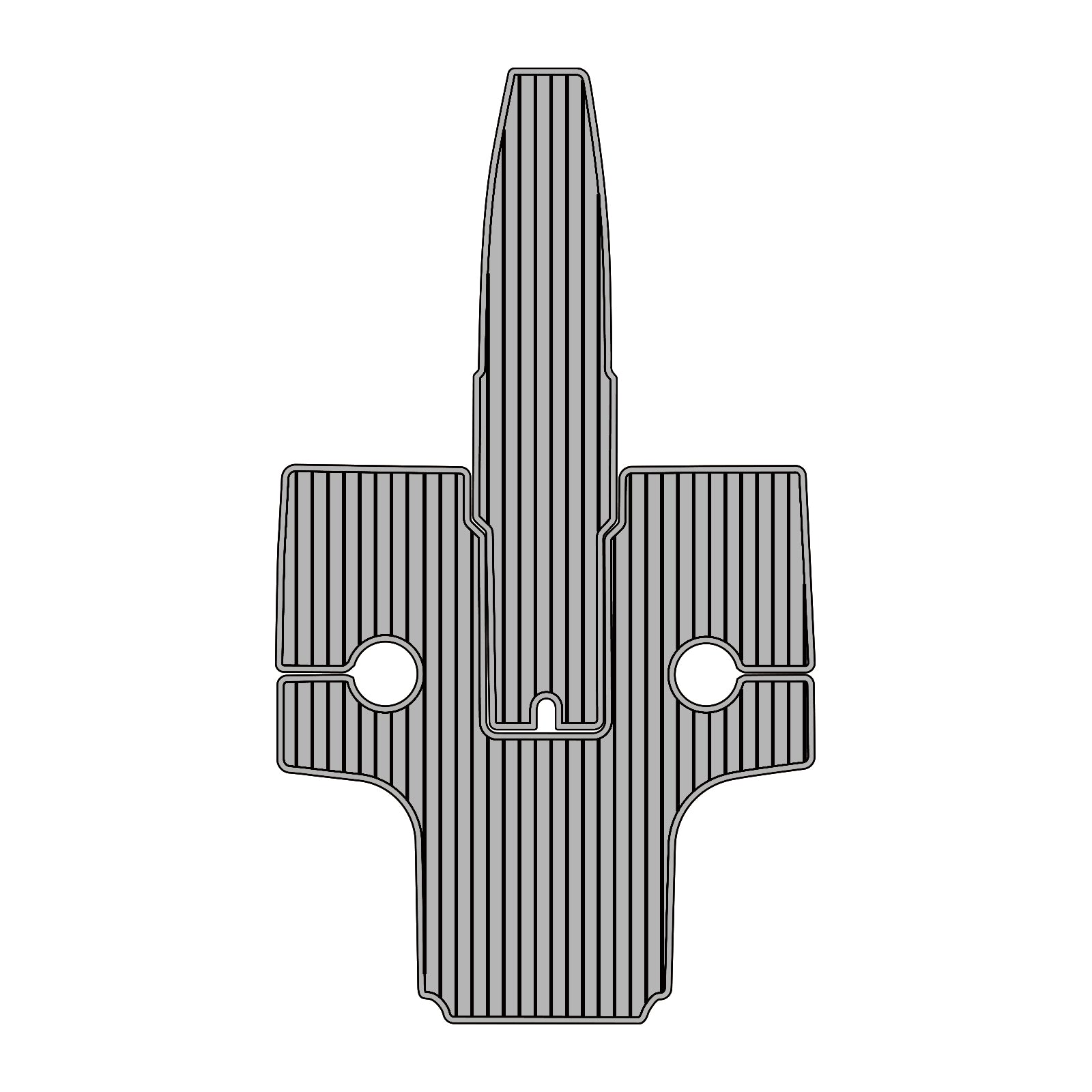 2013 Regal 2300 BR Eva Foam Boat Flooring Boat Decking Hzchione Medium Black