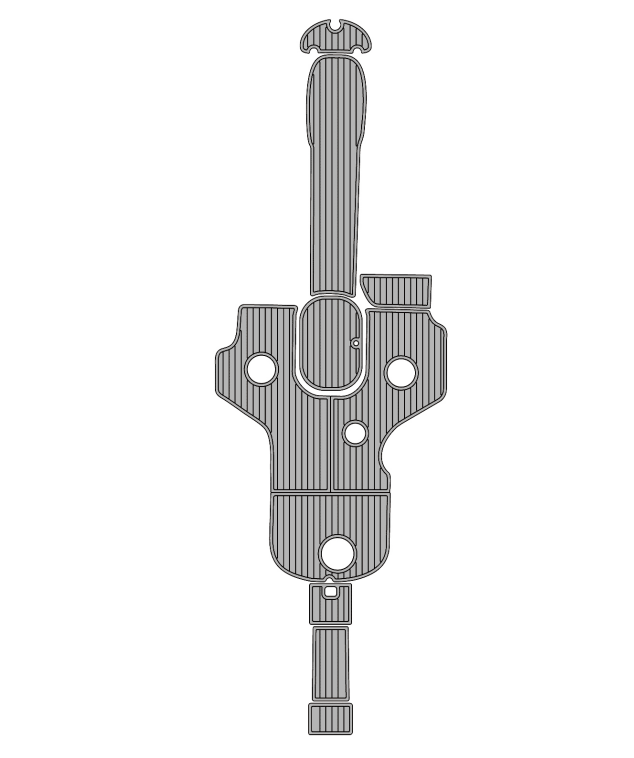 2010 Four Winns Horizon 260 Traction Mats Eva Foam Boat Flooring Marine Decking Hzchione Gray Black