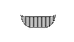 2002 Moomba Outback Traction Mats Eva Foam Boat Flooring Marine Decking Hzchione Light Grey Black