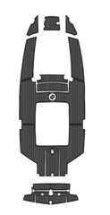 2009 MasterCraft CSX 220 Traction Mats Eva Foam Boat Flooring Marine Decking Hzchione Dark Grey Black