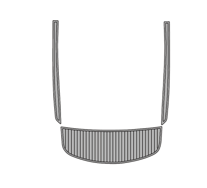 2011 Supra Launch 21V Traction Mats Eva Foam Boat Flooring Marine Decking Hzchione Light Grey Black