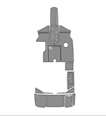 2015 Four Winns 210 Traction Mats Eva Foam Boat Flooring Marine Decking Hzchione Gray Black