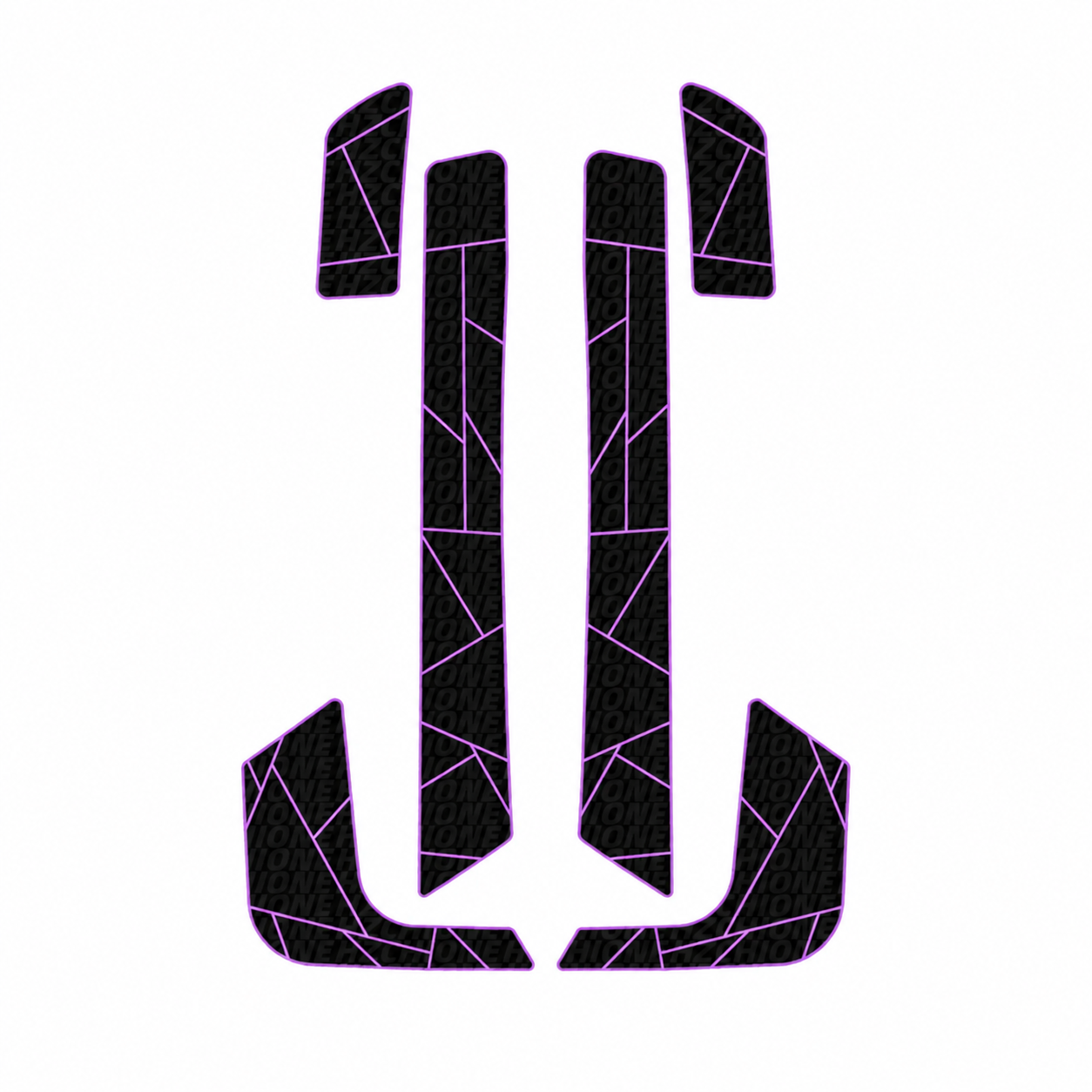 1993-1996 Sea Doo XP, 1994-1999 Sea Doo SP/ SPI / SPX Jet Ski Traction Mats Hzchione Black Light Purple