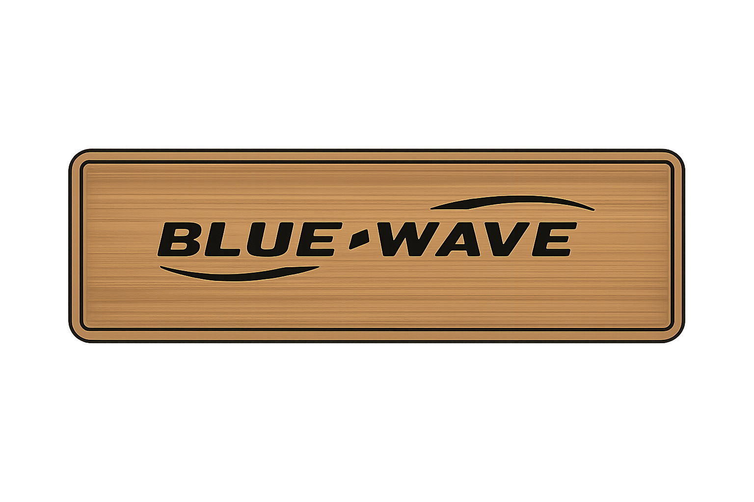 Blue Wave Boat Helm Pad Hzchione 12" x 29" Brown Black