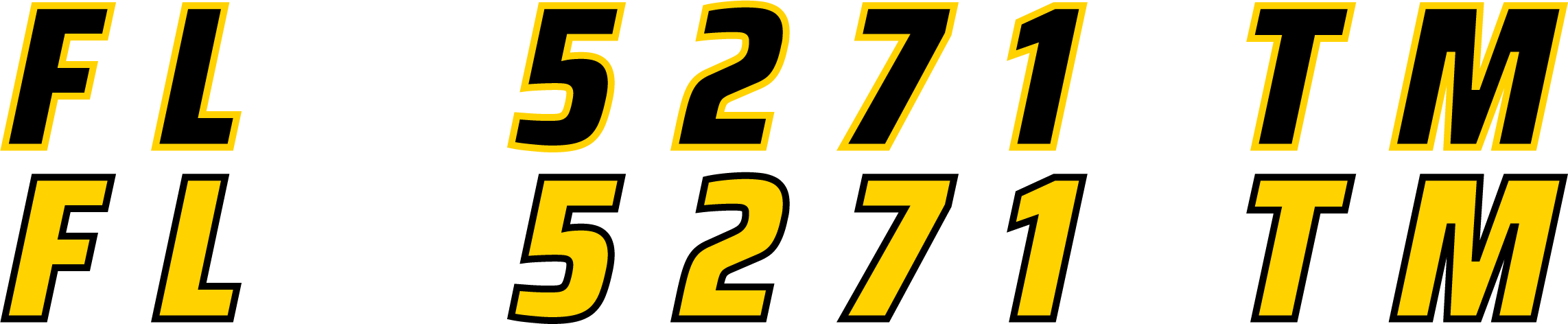 EVA Foam Jetski Registration Number Sticker Hzchione