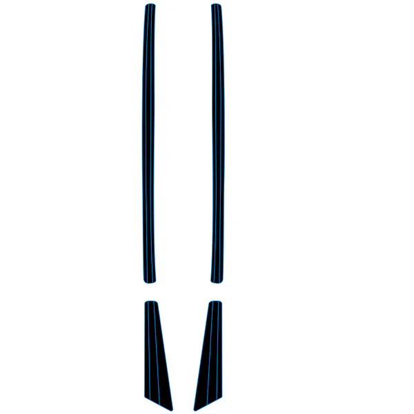 2019-2025 Yamaha FX, HO, SVHO, LTD PWC Gunnel Traction Pads Hzchione