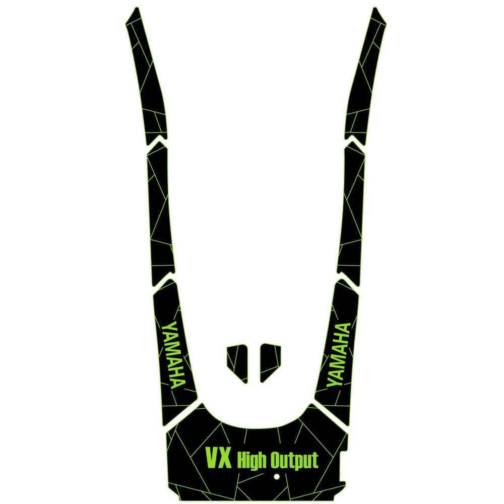 2021-2025 Yamaha VX-C/VXCRUISER/HO/DELUXE EVA Foam Boat Flooring Jet Ski Traction Mats Hzchione Black Gree