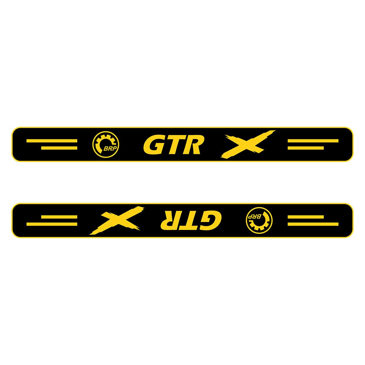 Hzchione PWC Traction Gunnel Pad Jet Ski Accessories Hzchione 40*4in/Black Yellow/GTR