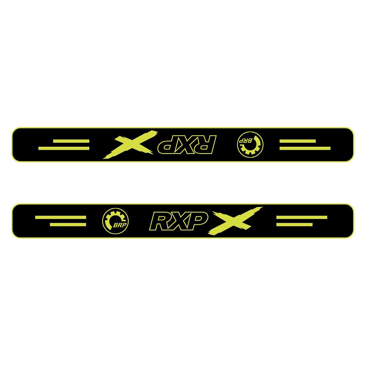 Hzchione PWC Traction Gunnel Pad Jet Ski Accessories Hzchione 40*4in/Black Neon Yellow/RXP