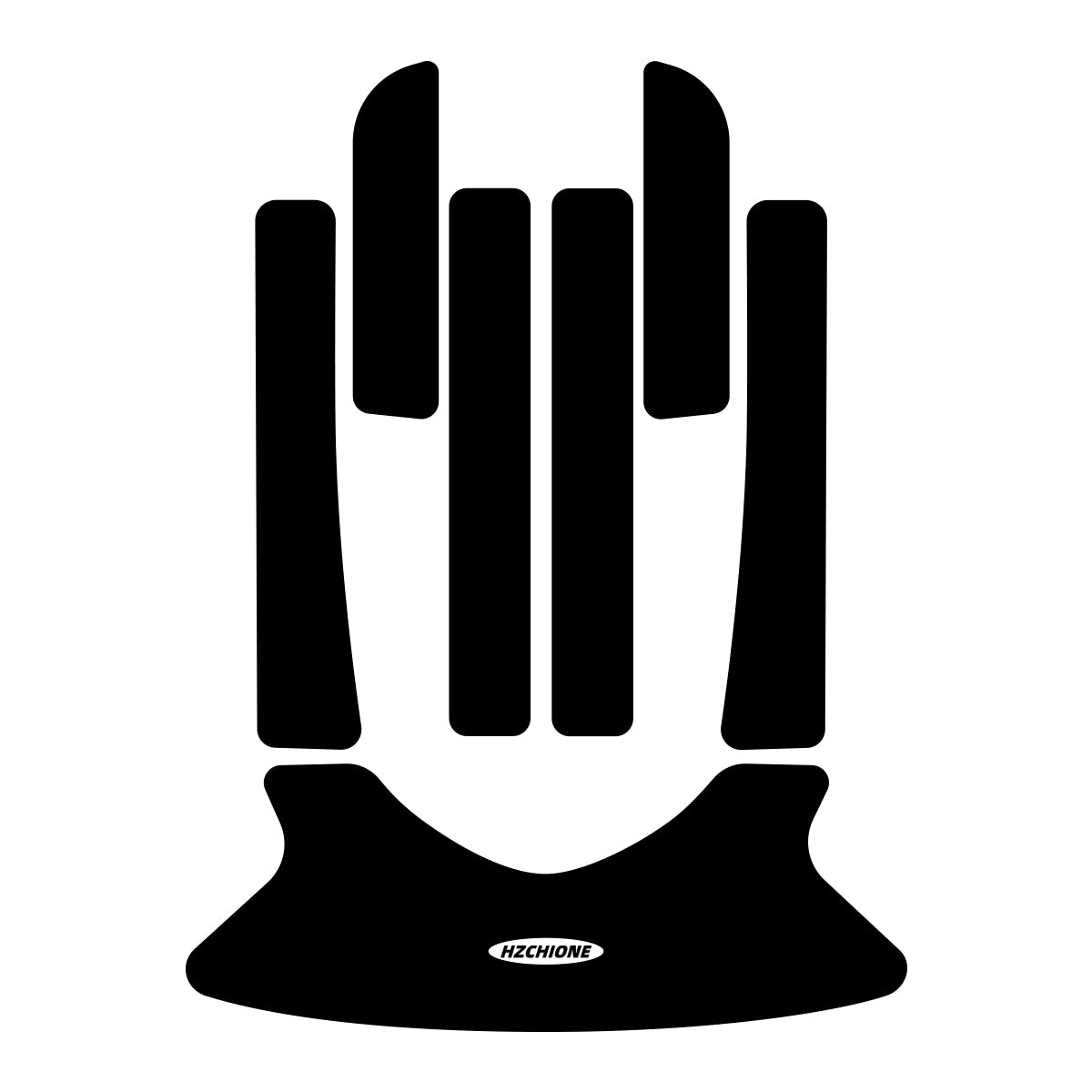 2000-2019 Kawasaki 1100 STX DI /900 STX /1200 STX R /STX 12F /STX 15F Jet Ski Traction Mat Kit Hzchione