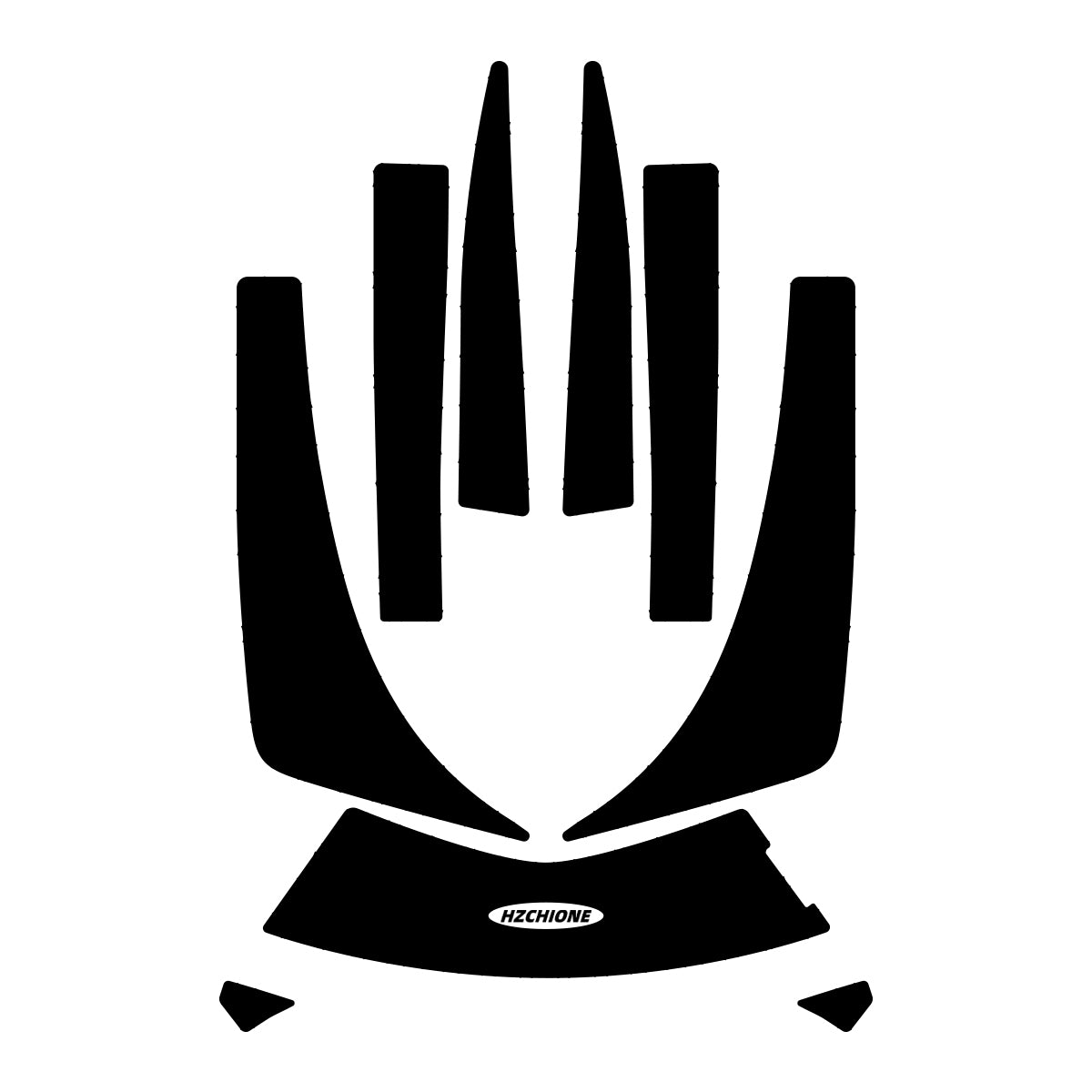 2007-2022 Kawasaki Ultra LX /250/260/300/310 Jet Ski Traction Mat Kit Hzchione