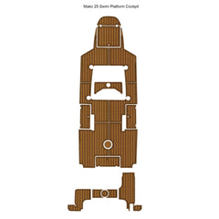 Mako 25 Swim Platform Cockpit Traction Mats Eva Foam Boat Flooring Marine Decking Hzchione