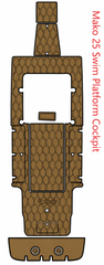 Mako 25 Swim Platform Cockpit Traction Mats Eva Foam Boat Flooring Marine Decking