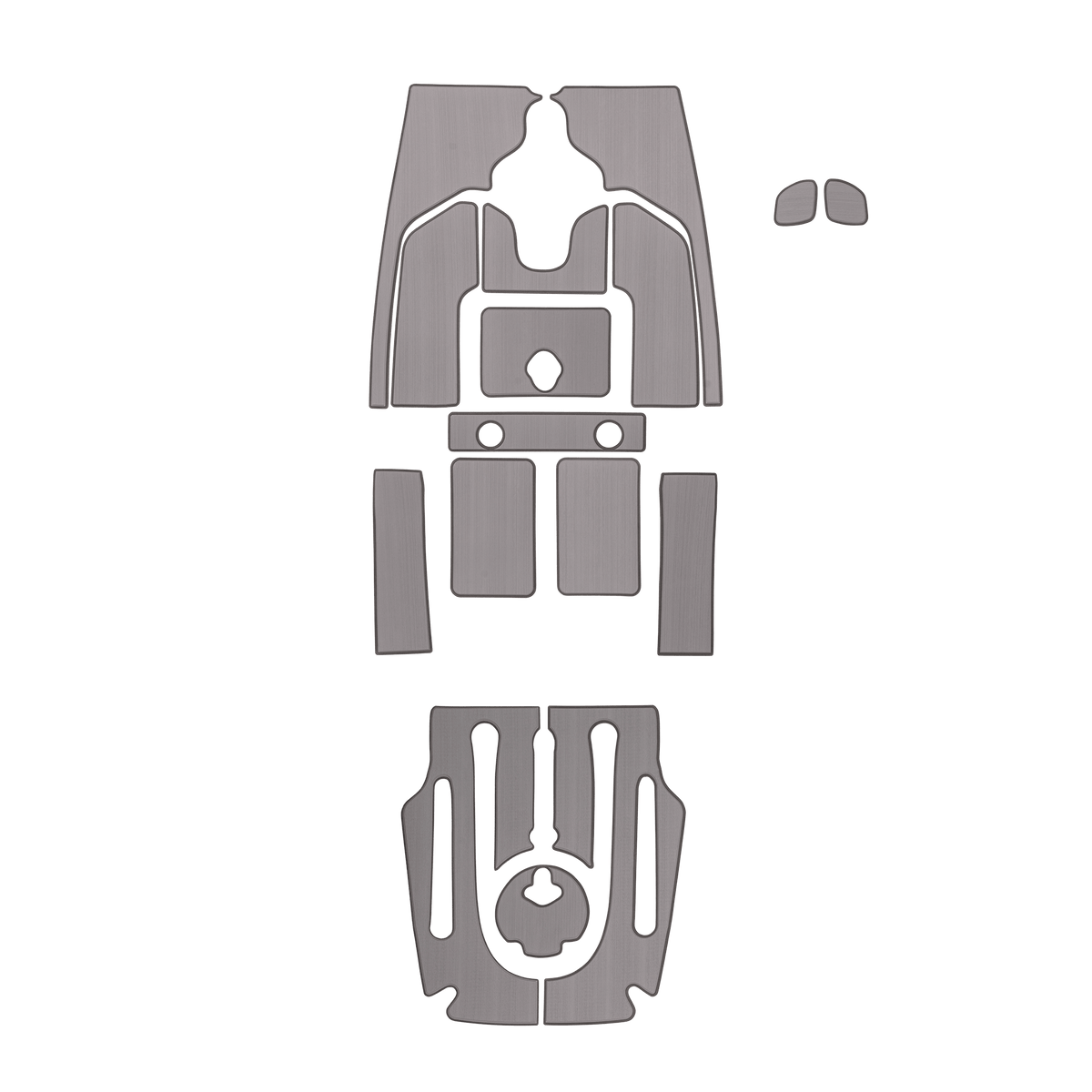 Hobie Mirage Pro Angler 14 Kayak Boat Deck Pad Kit