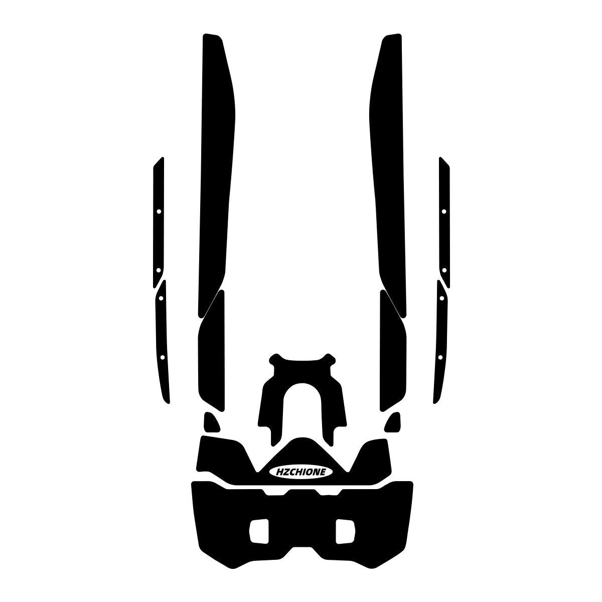 2019-2025 Sea Doo Fish Pro Jet Ski Traction Mat Kit Hzchione