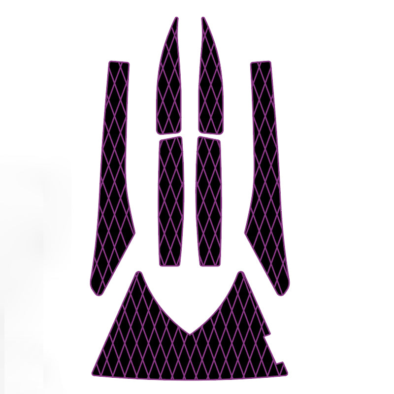 2002-2003 Sea Doo GTX DI Customize Jet Ski Mats Non-Slip Motorboat Traction Mat Hzchione Black Purple-Diamond