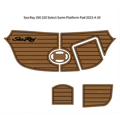 Sea Ray 200-220 Select Swim Platform Pad Traction Mats Eva Foam Boat Flooring Marine Decking Hzchione