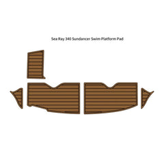 Sea Ray 340 Sundancer Swim Platform Pad Traction Mats Eva Foam Boat Flooring Marine Decking