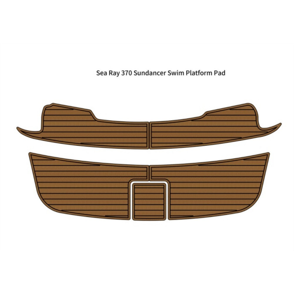 Sea Ray 370 Sundancer Swim Platform Pad Traction Mats Eva Foam Boat Flooring Marine Decking
