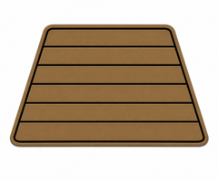 2014 Malibu 21 VLX Trapezoid Pad Traction Mats Eva Foam Boat Flooring Marine Decking