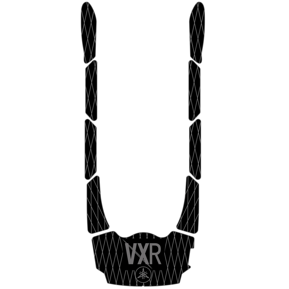 2015-2016 Yamaha V1 EVA Foam Boat Flooring Jet Ski Traction Mats Hzchione Black Gray-Diamond-VXR