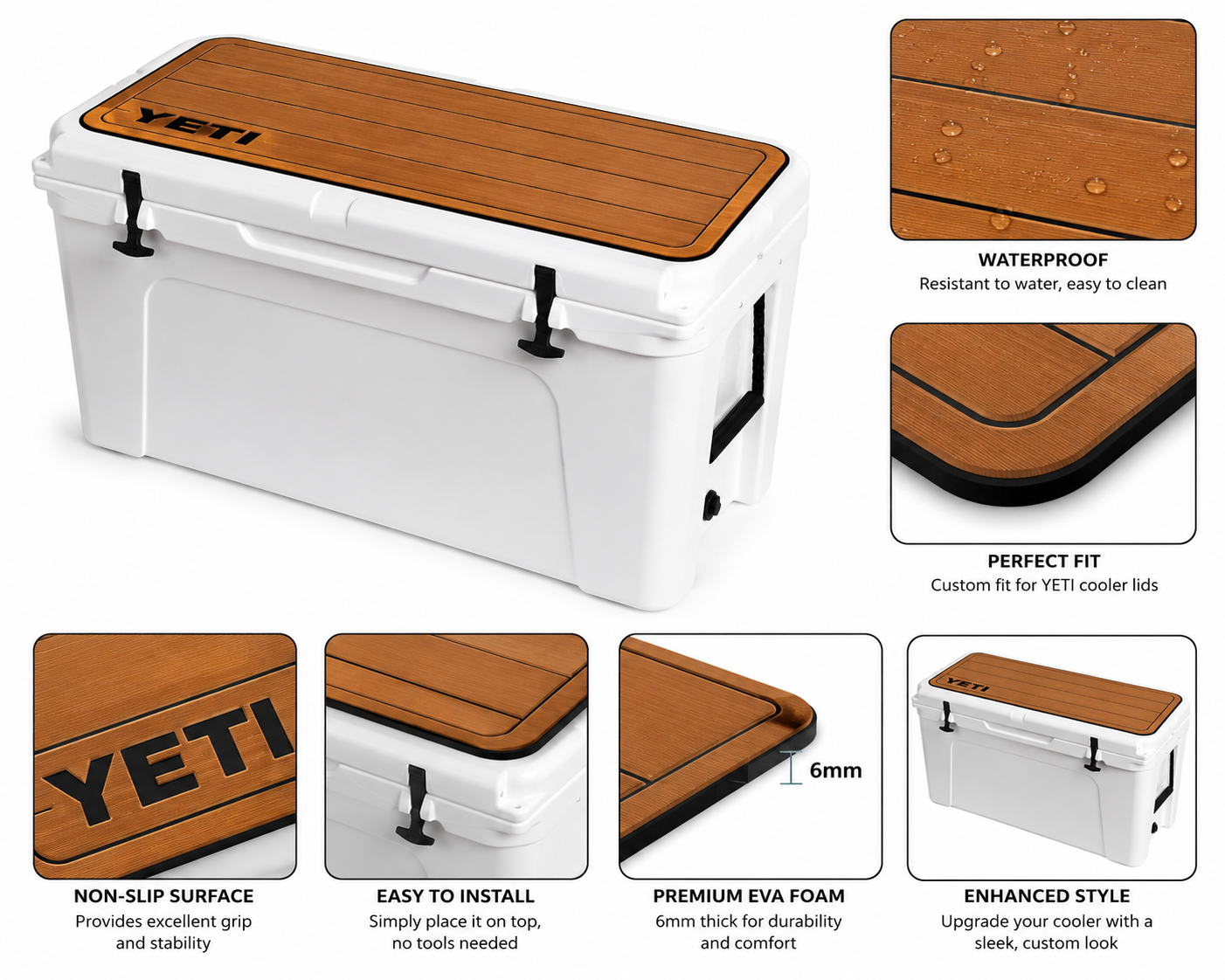 YETI Tundra 210 Cooler Pad Hzchione