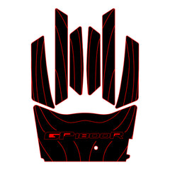 2017-2020 Yamaha GP1800 EVA Foam Boat Flooring Jet Ski Traction Mats Hzchione Black Red-GP1800R