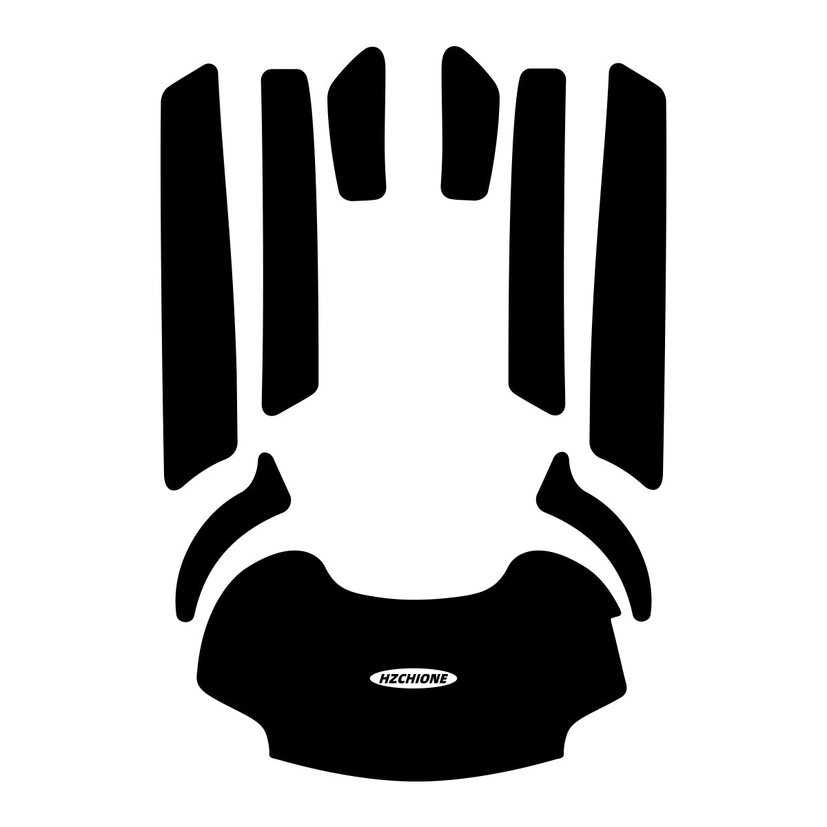 2008-2011 Yamaha WaveRunner FX FX1800 SHO Jet Ski Traction Mats Kit Hzchione