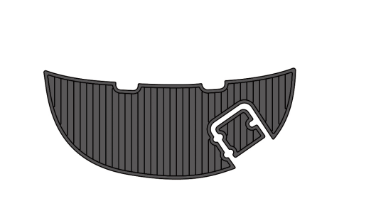 2010 Nautic star 252S Traction Mats Eva Foam Boat Flooring Marine Decking Hzchione Dark Grey Black