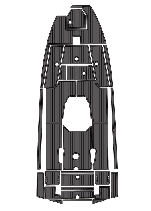 2021 Avid 21 FS Traction Mats Eva Foam Boat Flooring Marine Decking Hzchione Dark Grey Black