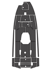 2021 Avid 21 FS Traction Mats Eva Foam Boat Flooring Marine Decking Hzchione Dark Grey Black