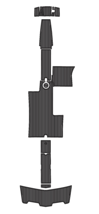 2005 Mastercraft Maristar Traction Mats Eva Foam Boat Flooring Marine Decking Hzchione Dark Grey Black