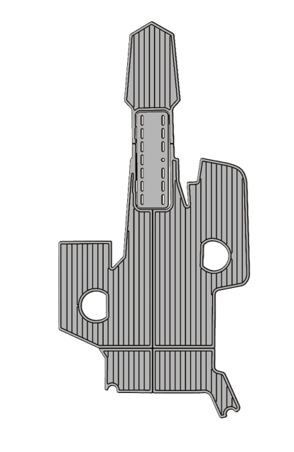 2005 Larson LXI 248 Traction Mats Eva Foam Boat Flooring Marine Decking Hzchione Light Grey Black