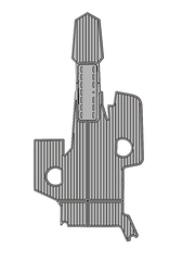 2005 Larson LXI 248 Traction Mats Eva Foam Boat Flooring Marine Decking Hzchione Light Grey Black