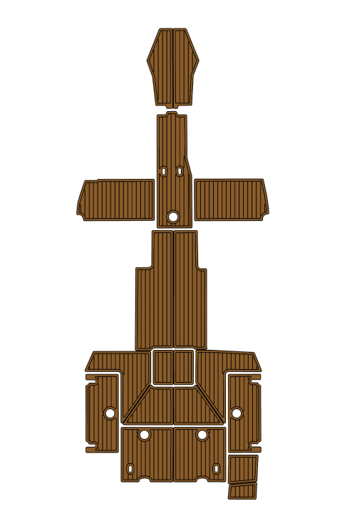 2021 Blackfin 272DC Traction Mats Eva Foam Boat Flooring Marine Decking Hzchione Brown Black