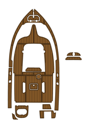 2018 Nautic Star 2102 Legacy Traction Mats Eva Foam Boat Flooring Marine Decking Hzchione Brown Black