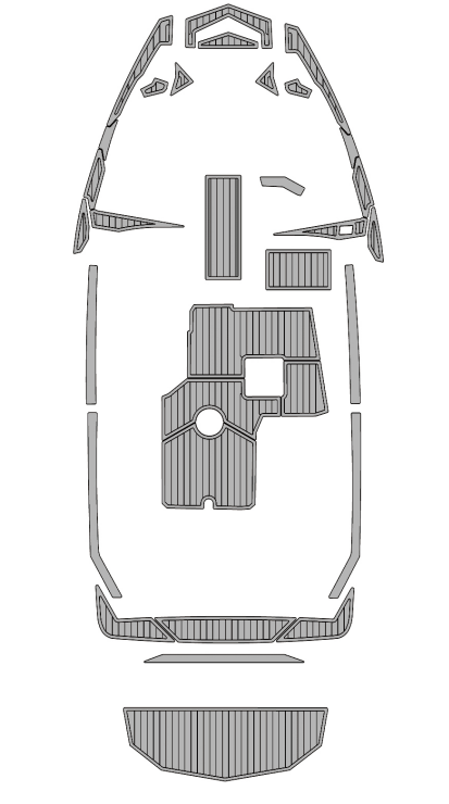 Supreme S202 Traction Mats Eva Foam Boat Flooring Marine Decking Hzchione Light Grey Black
