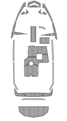 Supreme S202 Traction Mats Eva Foam Boat Flooring Marine Decking Hzchione Light Grey Black
