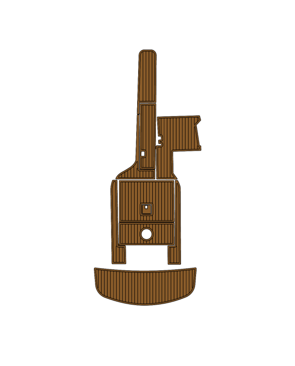 2012 Moomba Mobius Traction Mats Eva Foam Boat Flooring Marine Decking Hzchione Brown Black