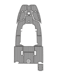 2022 Sea Fox 228 Commander Traction Mats Eva Foam Boat Flooring Marine Decking Hzchione Light Grey Black