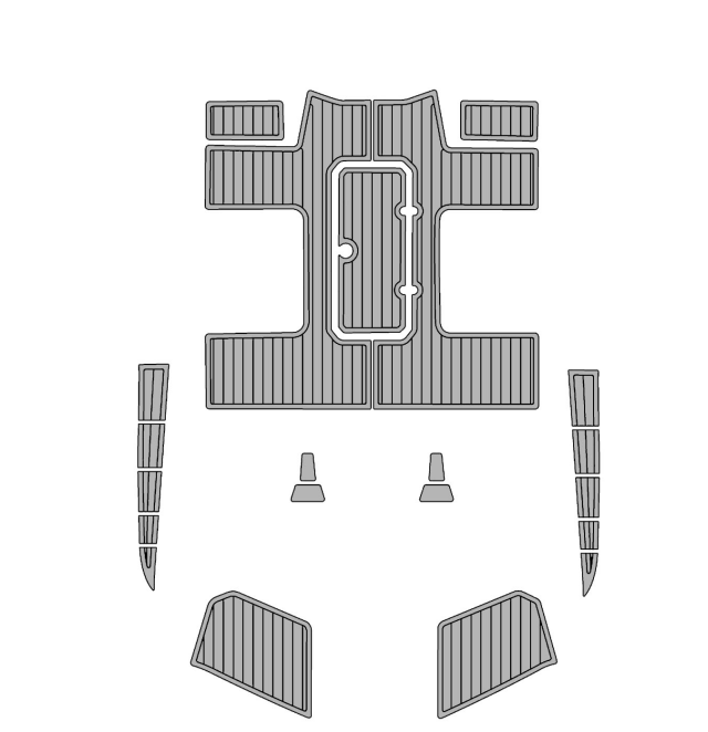 2017 Adrenaline 28 Savage Traction Mats Eva Foam Boat Flooring Marine Decking Hzchione Light Grey Black