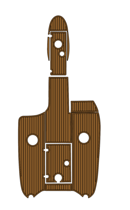 2006 Crownline LS Traction Mats Eva Foam Boat Flooring Marine Decking Hzchione Brown Black