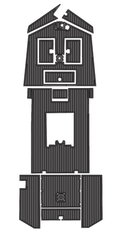 2022 Lowe Roughneck 1860 Traction Mats Eva Foam Boat Flooring Marine Decking Hzchione Dark Grey Black
