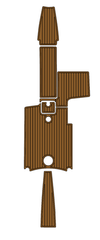 2009 Mastercraft X14v Traction Mats Eva Foam Boat Flooring Marine Decking Hzchione Brown Black